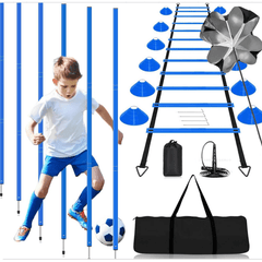 ALILYY Speed and Agility Training Set, Agility Training Equipment for Kids